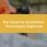 My Favorite Animation Techniques Explored